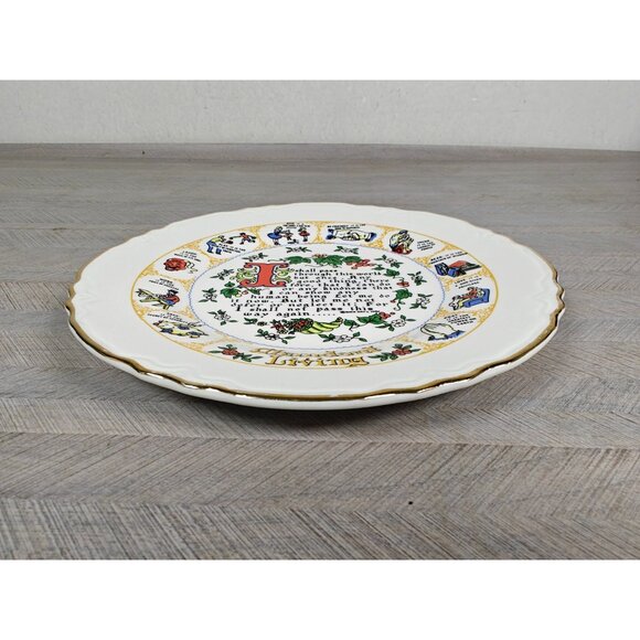 Vintage Enco National Decorative Plate Abundant Living Inspirational Prayer - Picture 7 of 8